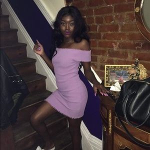 Purple dress